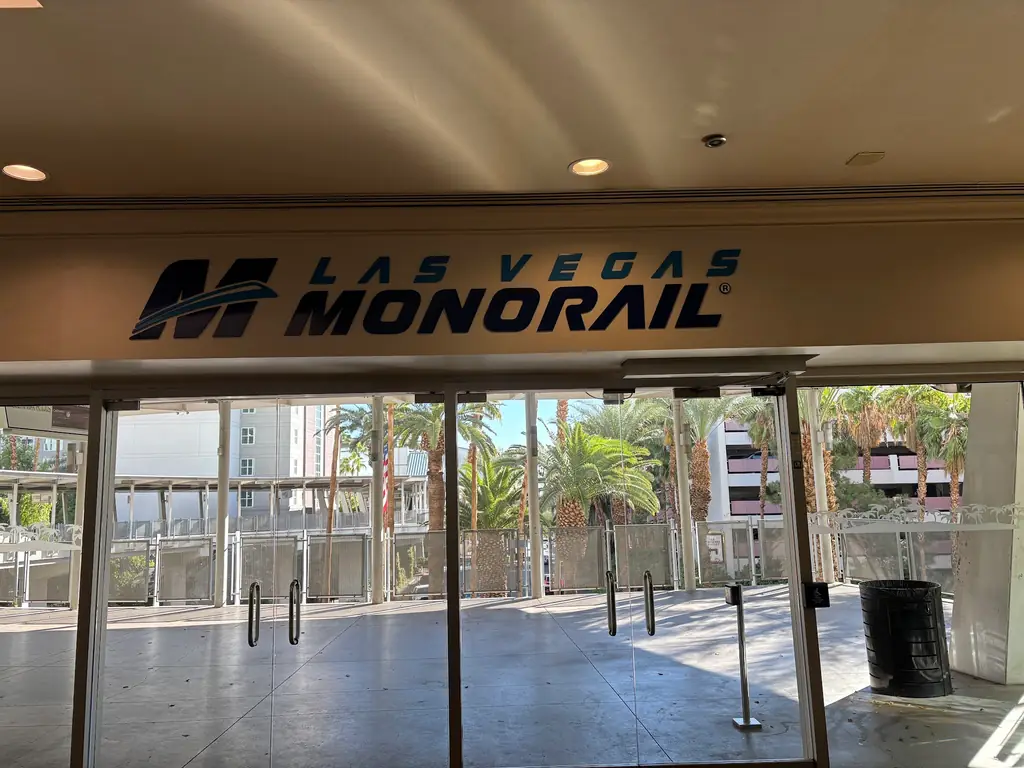 Transit environment — monorail station